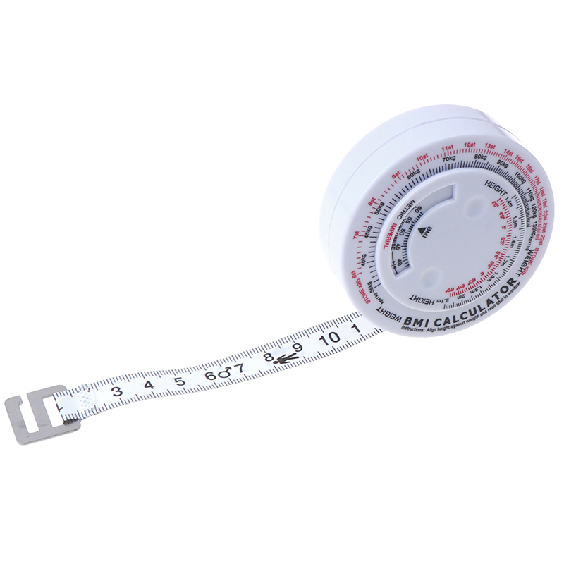 Bmi Ruler Scale 1.5m Soft Tape Measure Double Scale Body Sewing Flexible Ruler For BMI ...