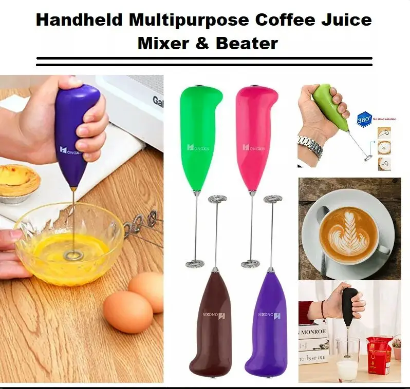 Portable Hand Blender Mixer for Coffee blender Egg Beater Milk Shakes By  Basnet Techno