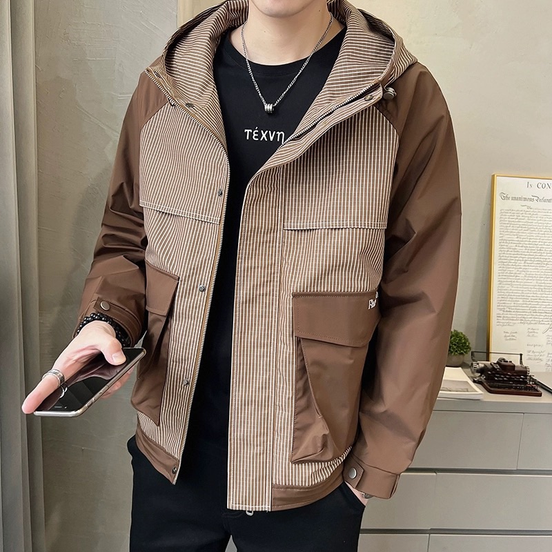 Bomber Jacket Jacket With Attached Hoodie Summer Hoodie Attached