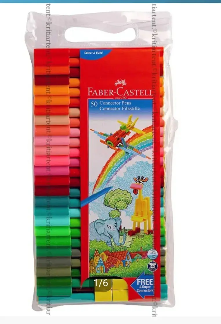 Lápices de Colores FABER-CASTELL Triangular Paquete 24un - Promart