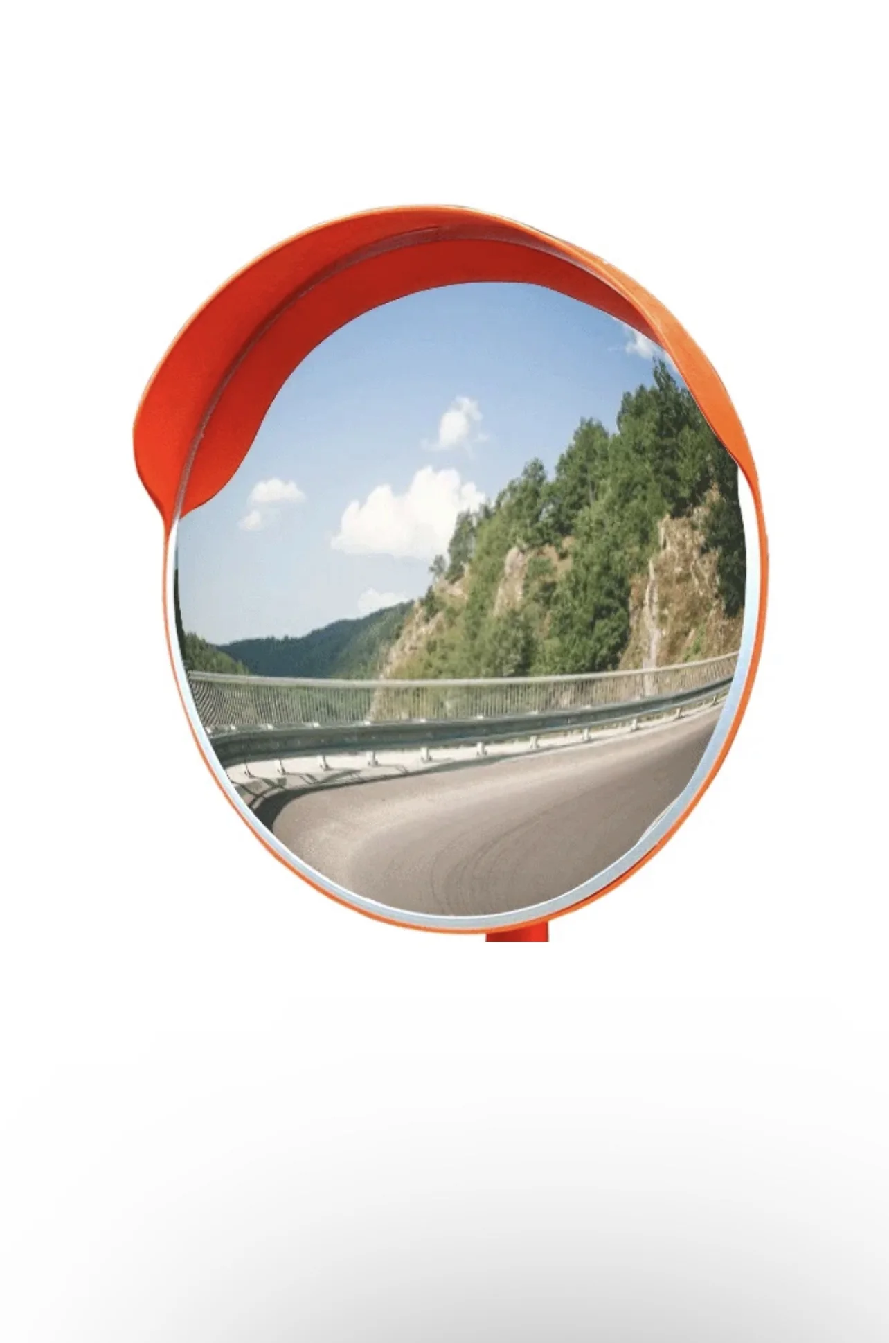 Convex Mirror For Road Safety Used In U-Turn- 45cm