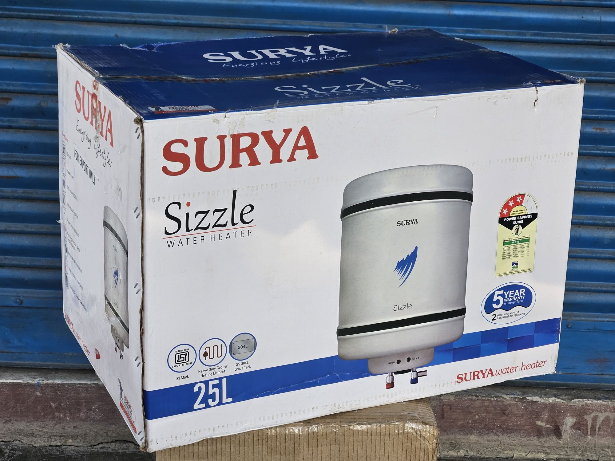 Heating Element Surya Arctic Water Heater 25 Ltr Room Heater Surya