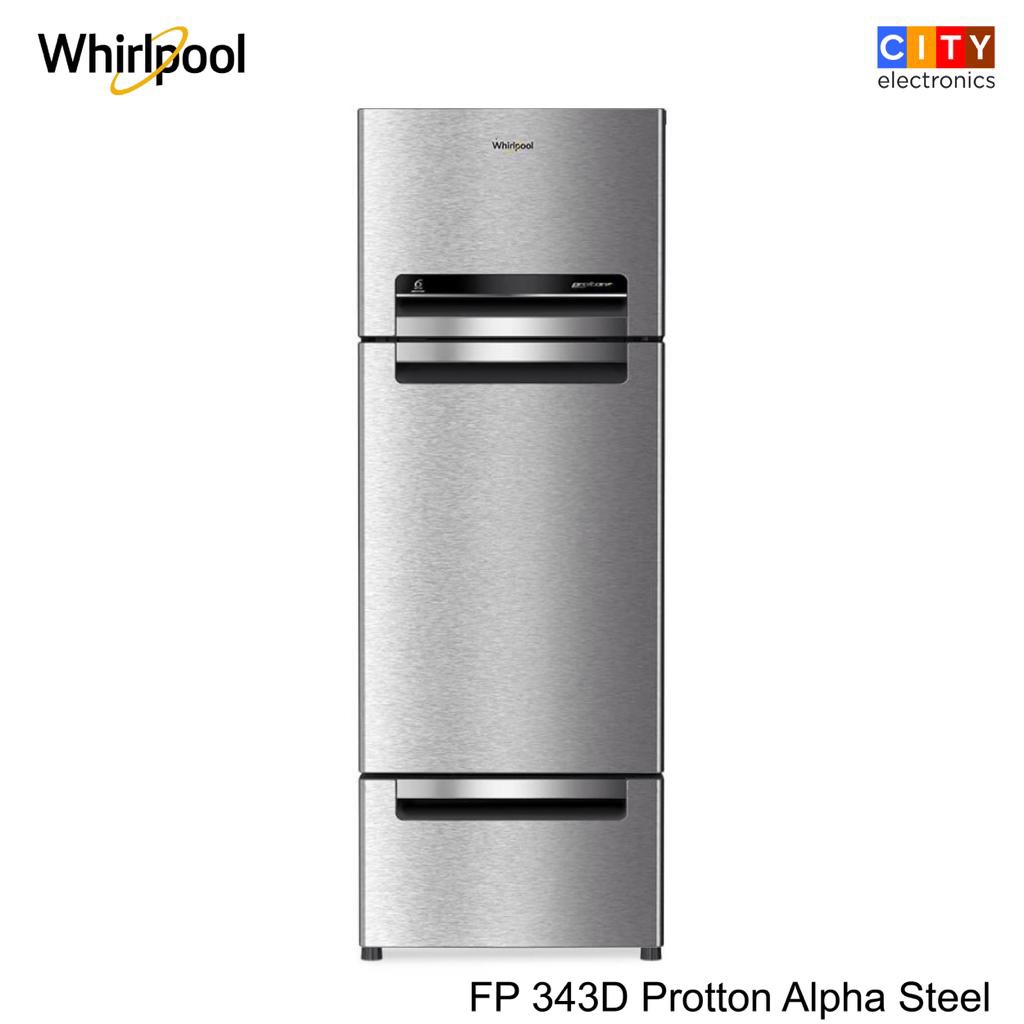 WHIRLPOOL Protton 330 Litres Frost Free Triple Door Refrigerator With 6th Sense Active Fresh