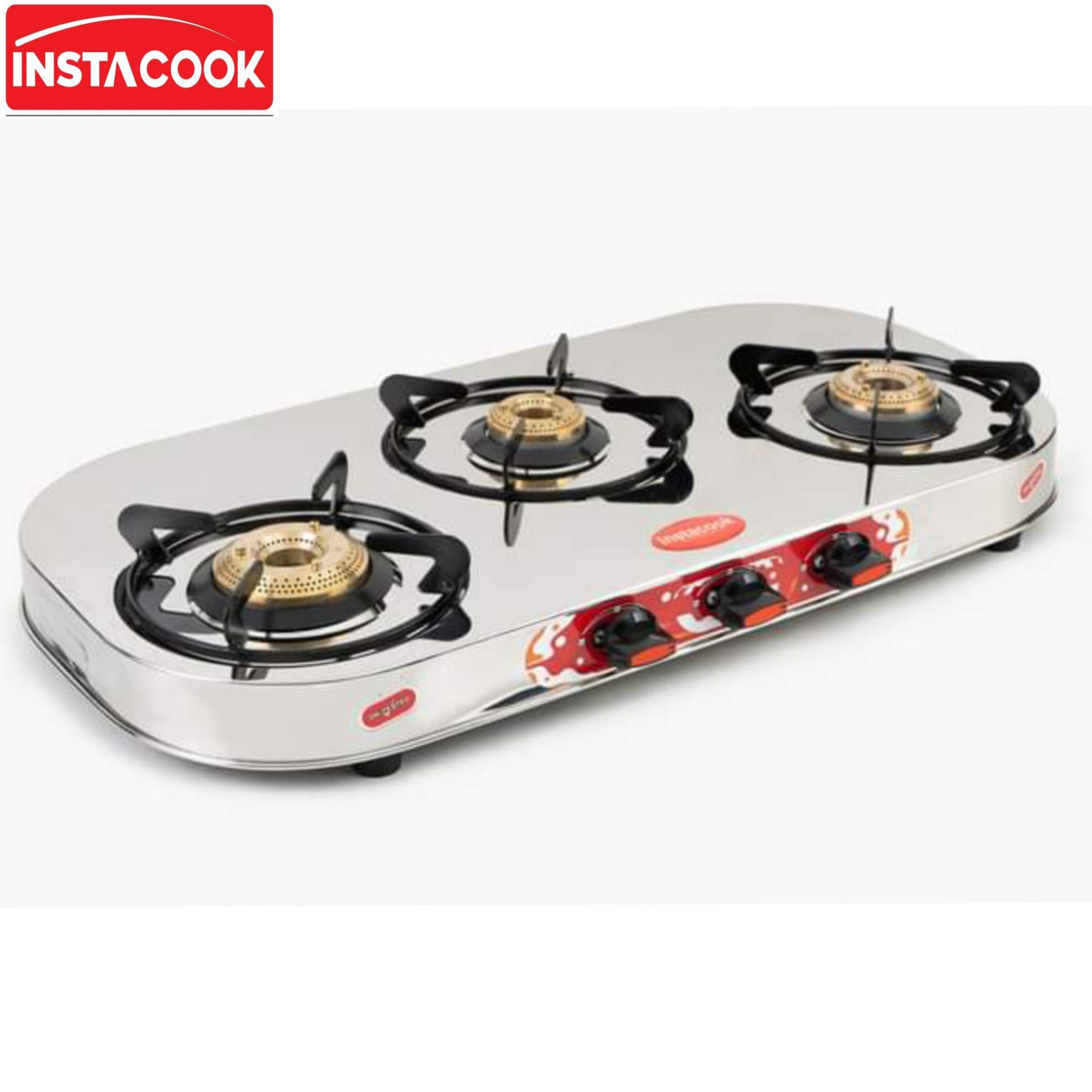 3 burner gas oven best sale