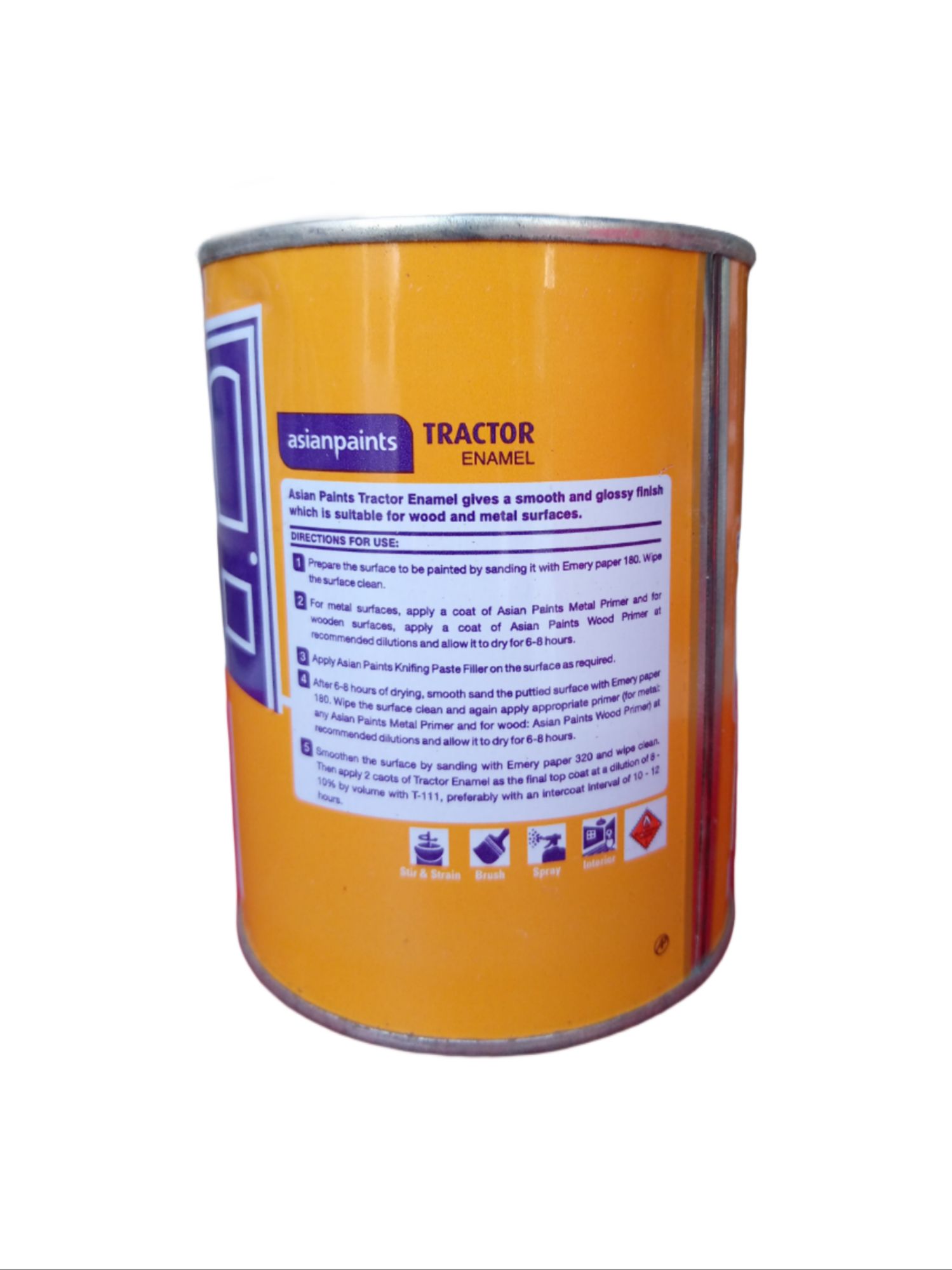 Tractor Enamel Paint for Long Lasting Glossy Finish - Asian Paints