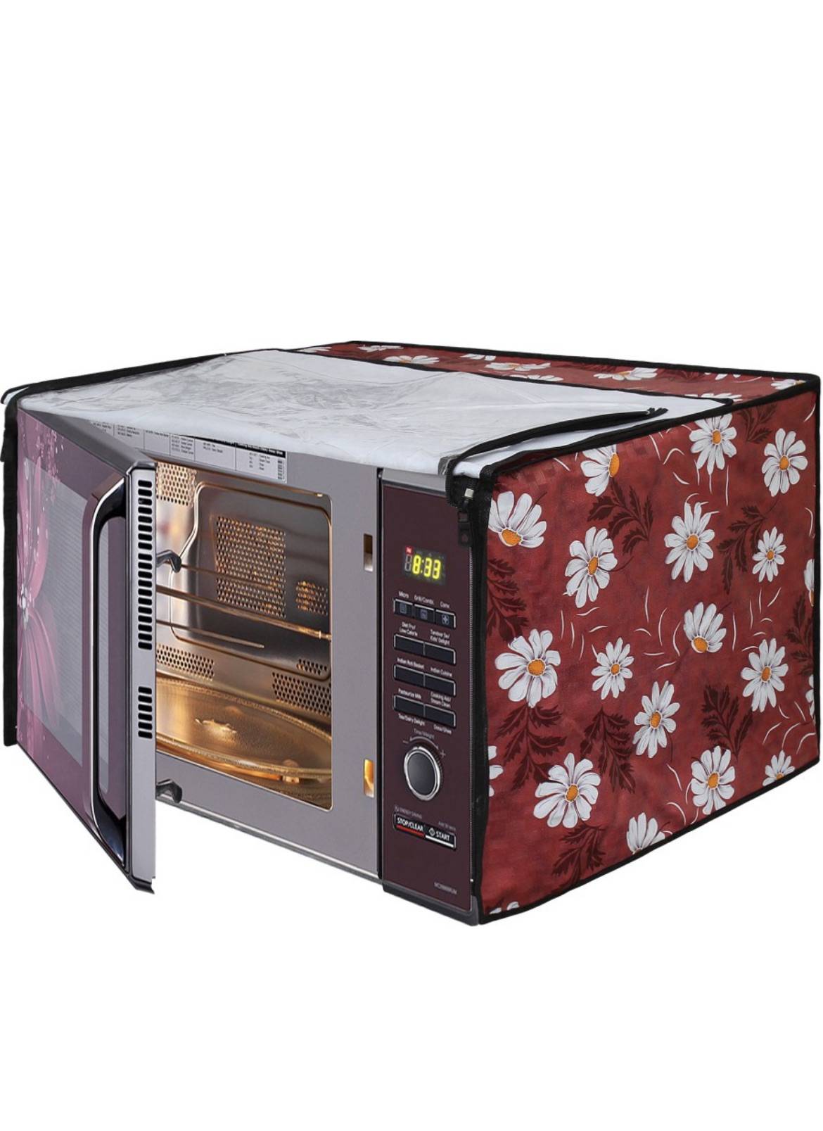 2 Pack Microwave Splatter Cover, Transparent Cover, Nepal