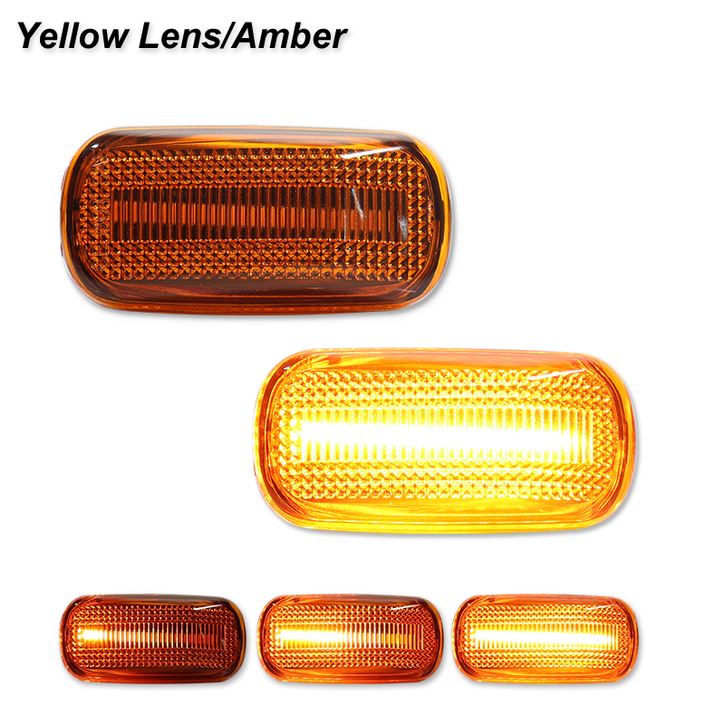 thumbnail image 2 of Smoke LED Side Marker Lights (Amber Dynamic) For Honda RSX Integra Civic EP3 - 18 SMD 2 of 4