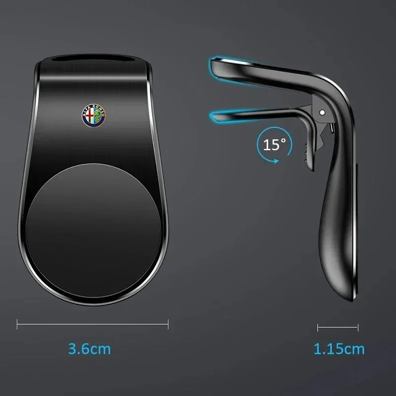 Universal automotive mobile phone holder For Alfa Romeo Giulia