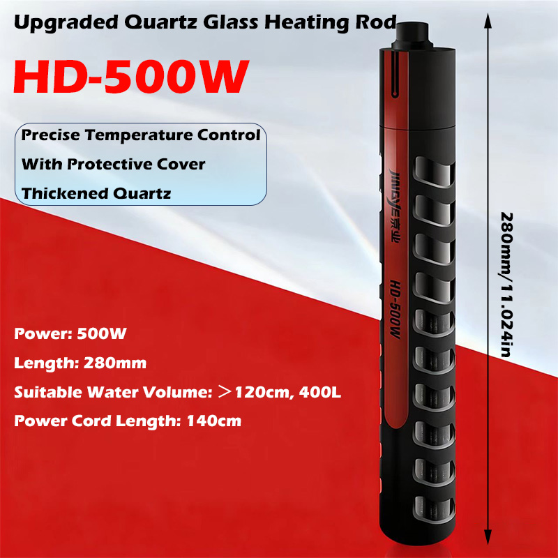 Newest 220v Adjustable Temperature Thermostat Heater Rod 100W/ 200W ...