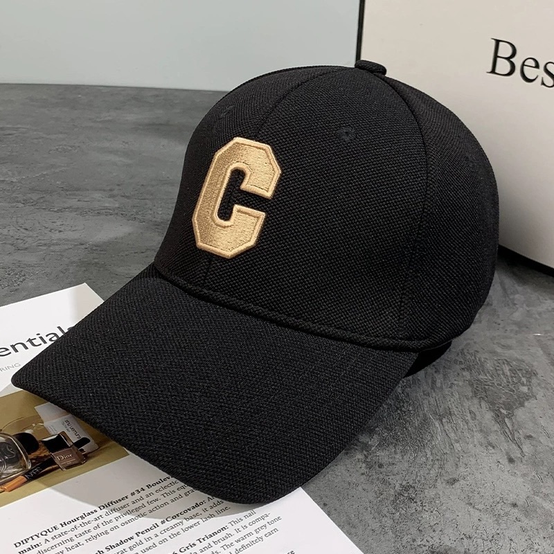C Embroidered Summer Baseball Cap For Men