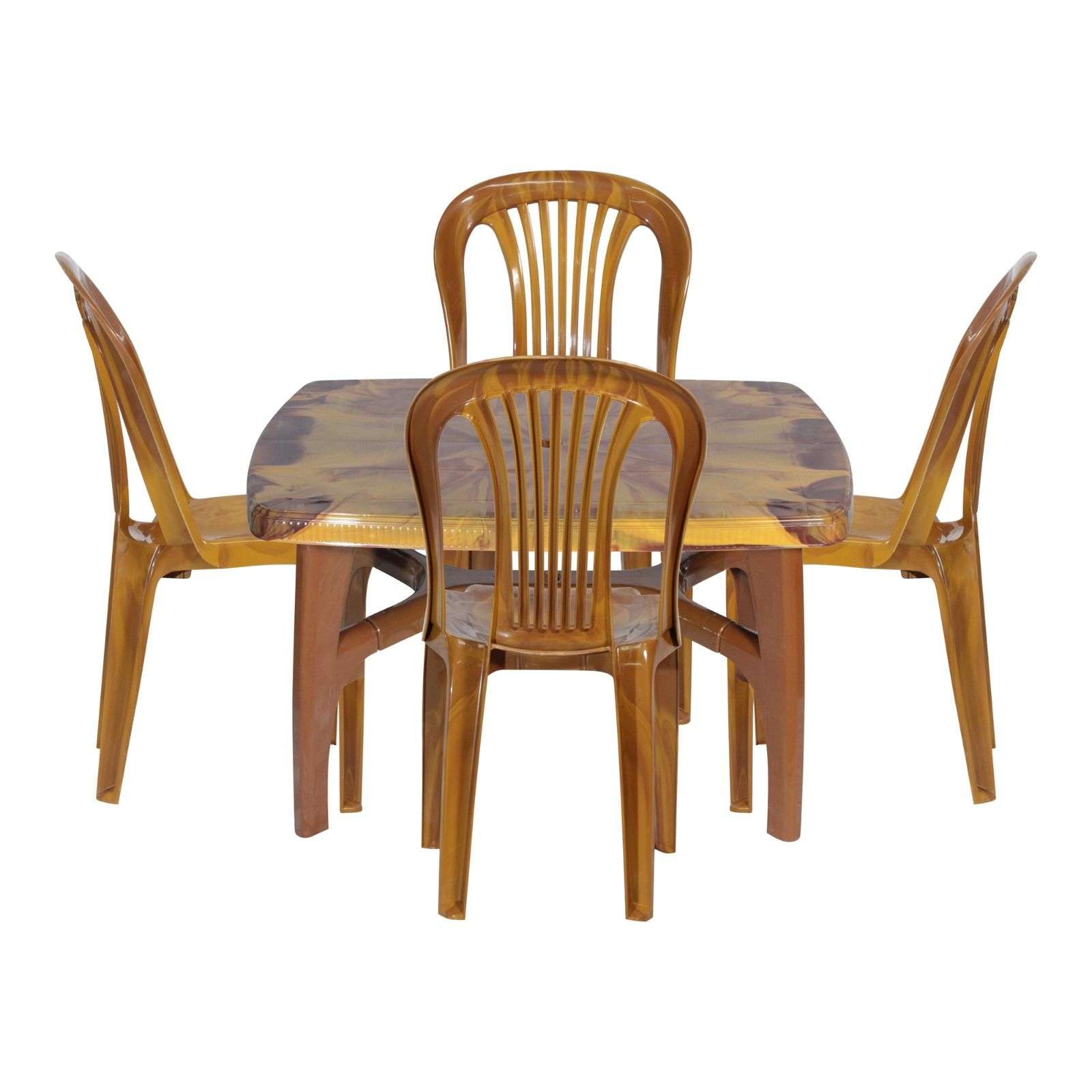 Hard plastic deals dining table