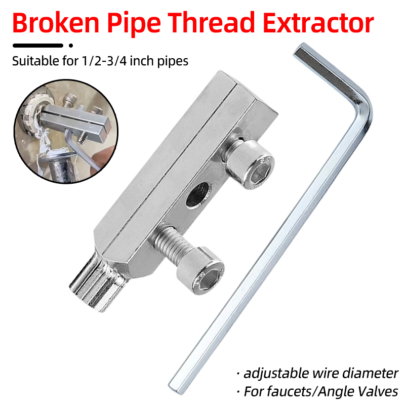 Faucet Angle Valves Broken wire extractor Threading tools For 4/6 Point ...
