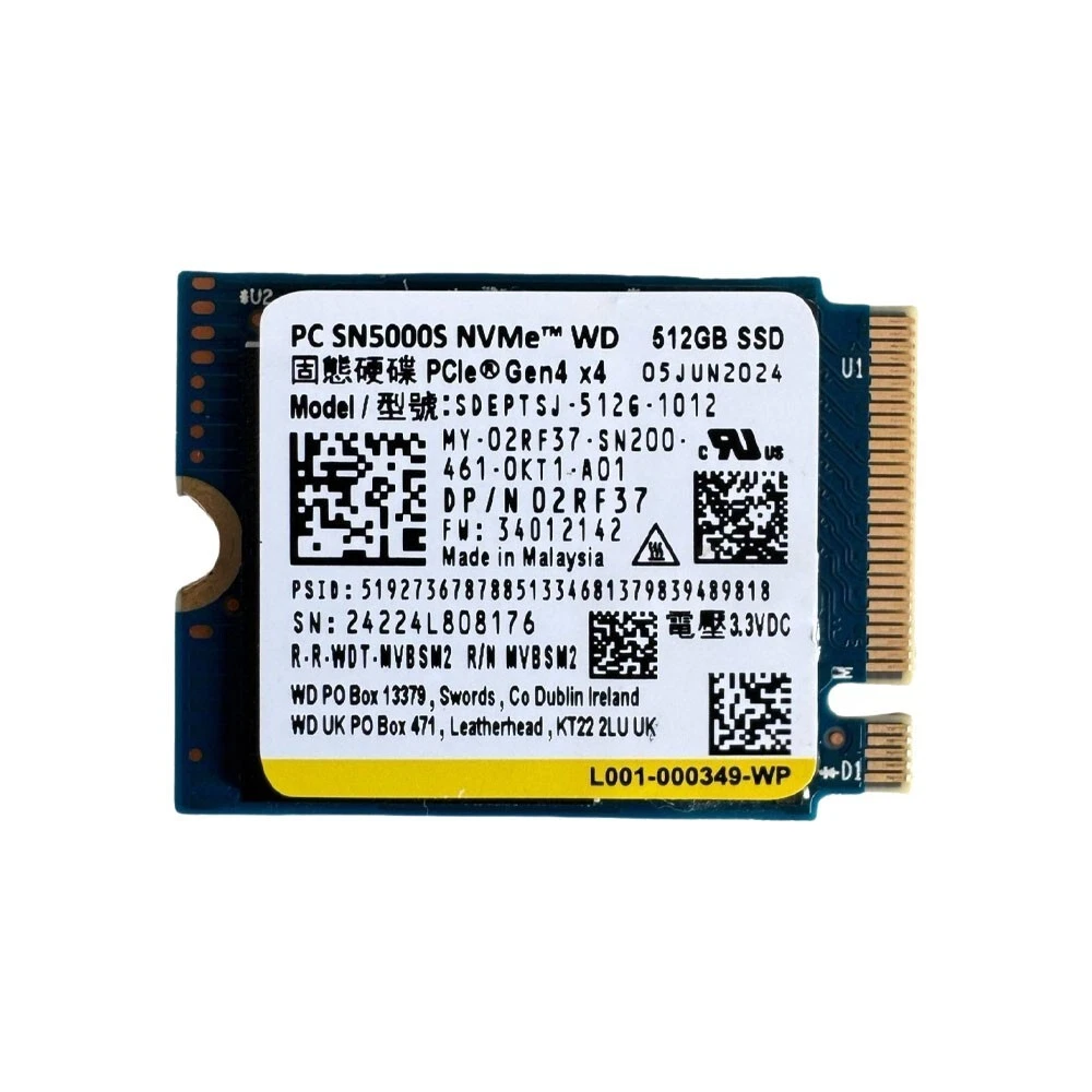 WD SN5000S 512GB M.2 2230 SSD NVMe PCIe4x4 Gen4 | Daraz.com.np