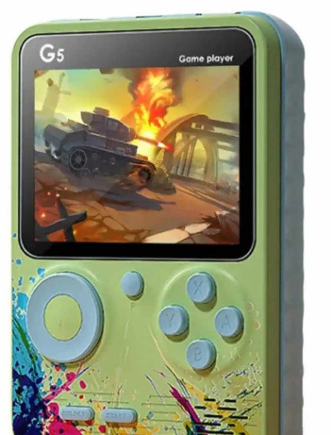 G5 Handheld Game  Box Classic GamePlayer Built-in 500 Games Mini Retro Gaming Console Retro Console 3.0 Inch LCD Screen
