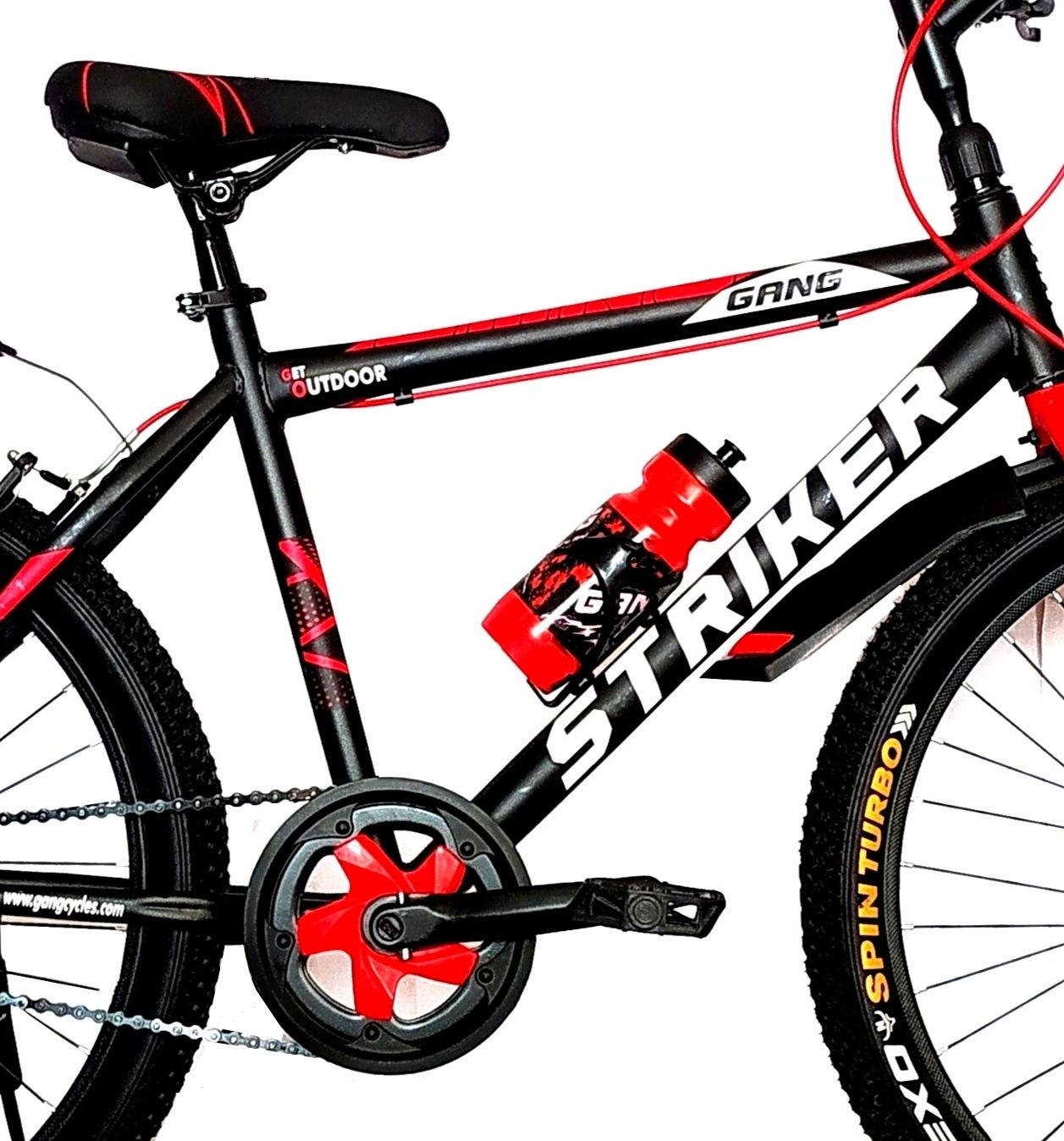 Striker Cycle Gang Cycle Disc Brake Price Mild Steel Black And