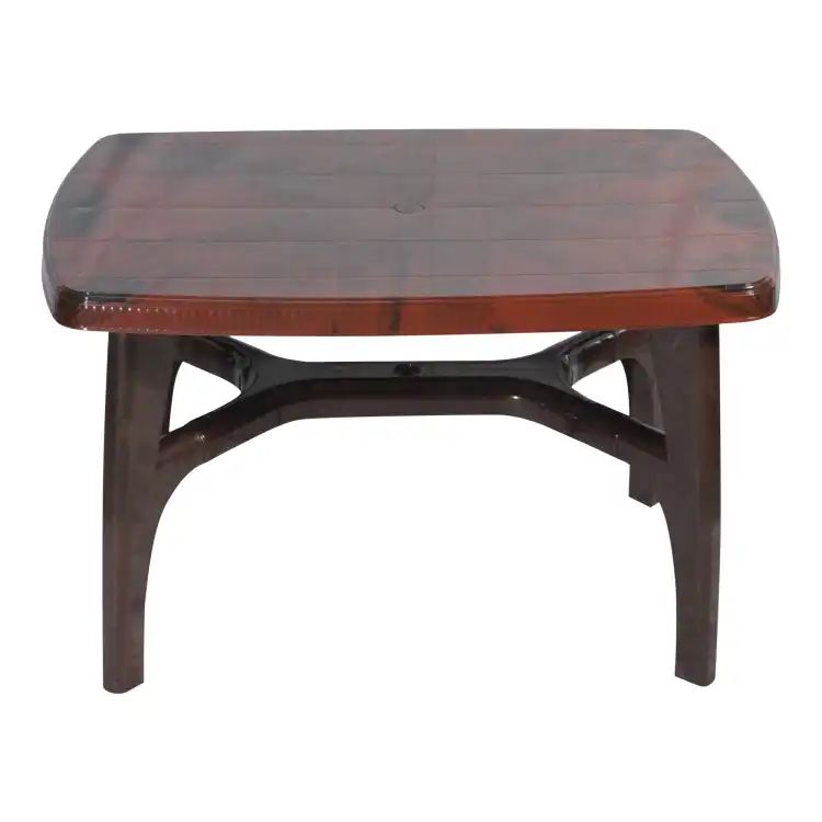 Bagmati Molded Plastic Rectangular Table Only* With Sturdy Legs Daraz