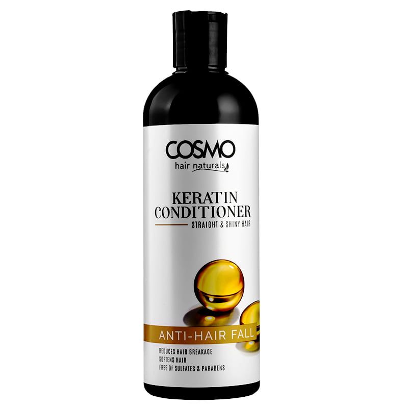 COSMO Keratin Anti Hairfall Conditioner For Soft and Shiny Hair 480ml-  Sulphate and Paraben Free- Product of Dubai- NS Suppliers: Buy Online at  Best Prices in Nepal 