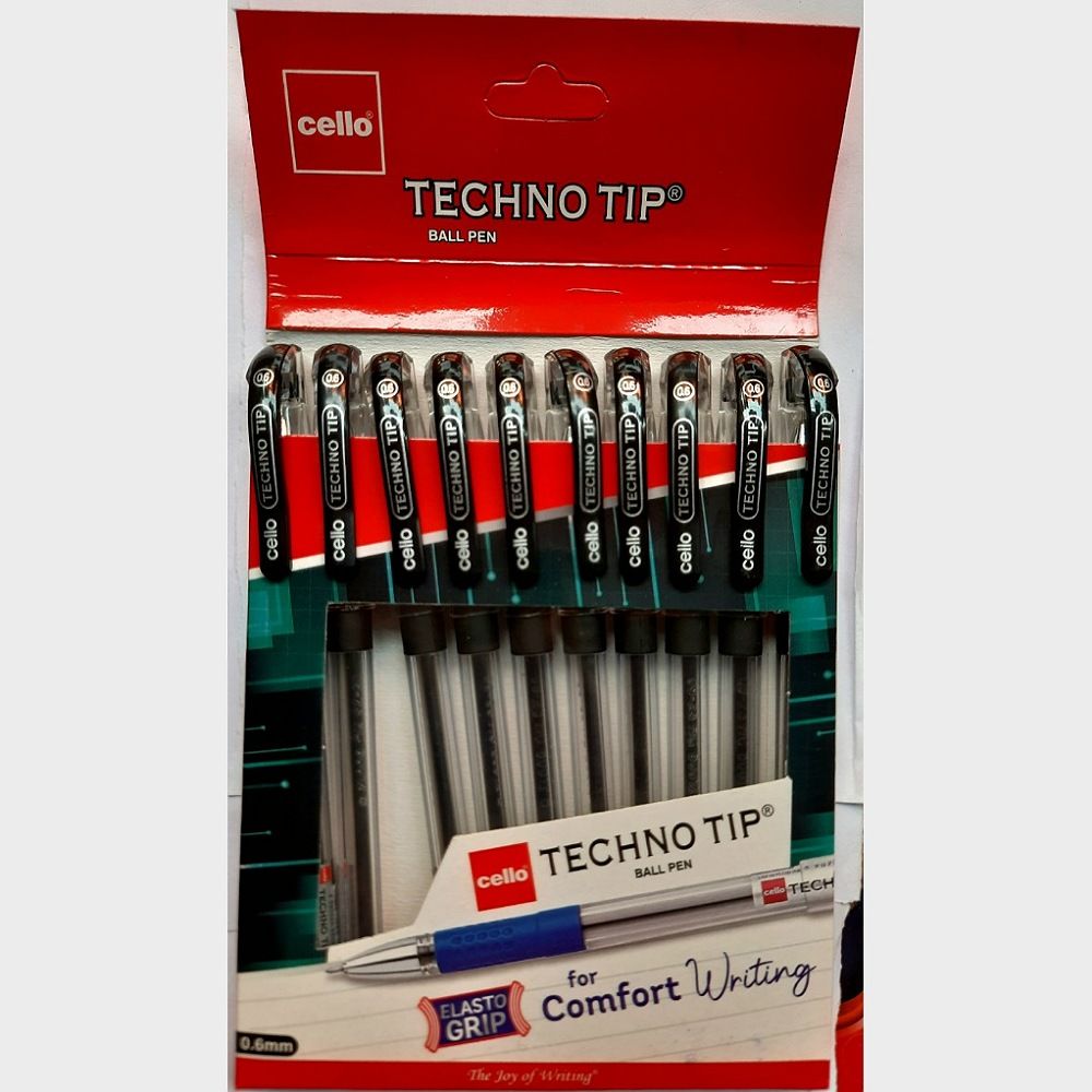 Cello Techno Tip Ball Pen (Pack Of 10 Pcs)