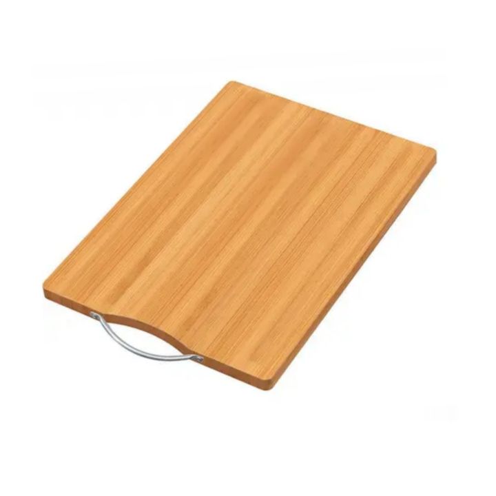 Rusabl Bamboo Chopping Board / Vegetable Cutting Board for Kitchen wit