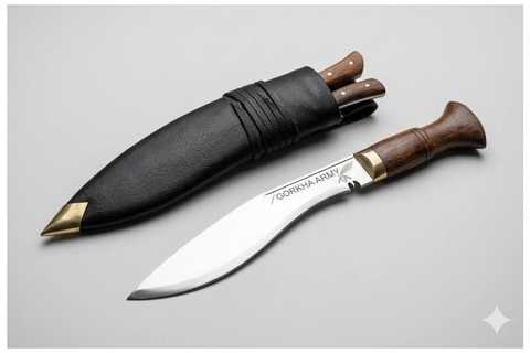 9 inch Khukuri With Wooden Handle