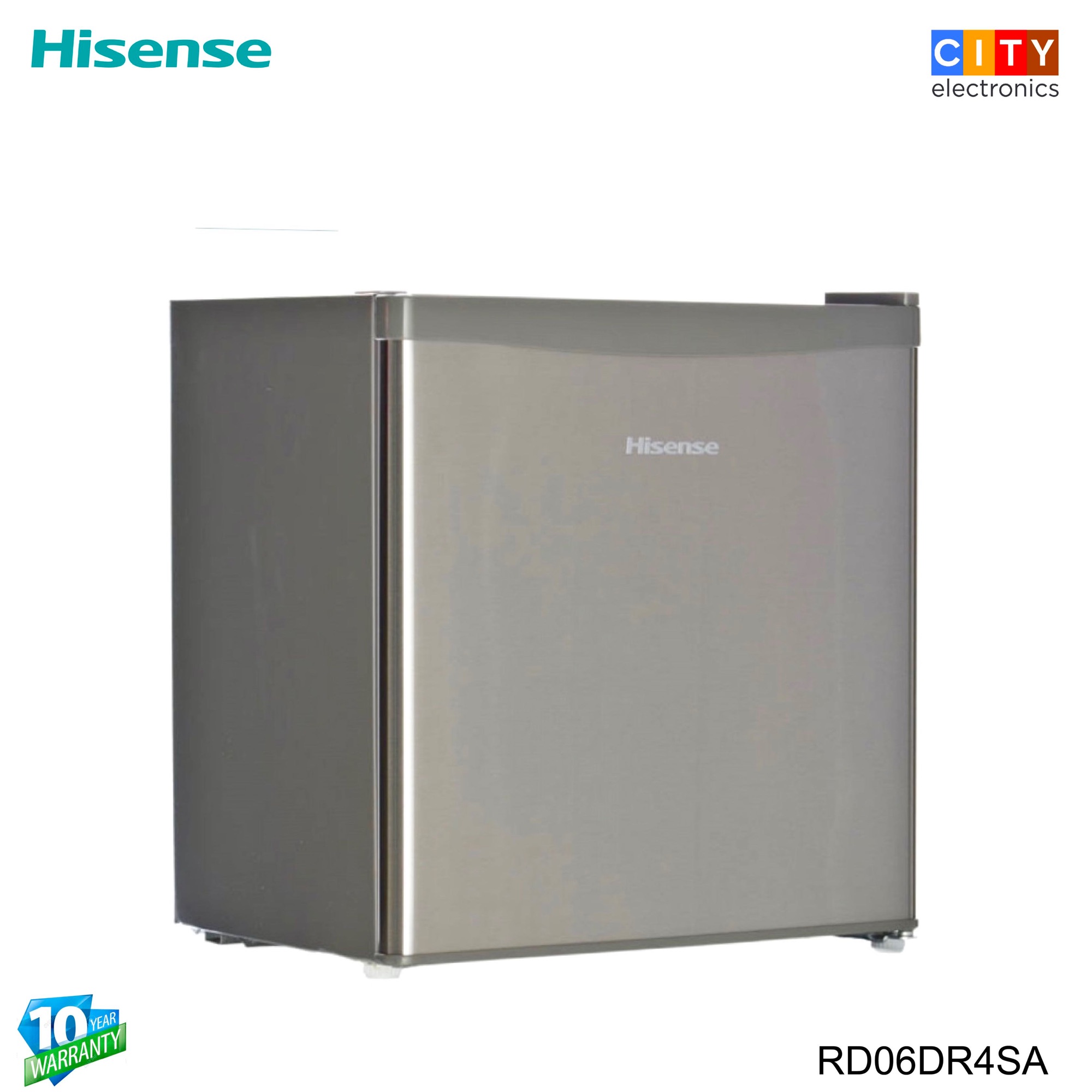 Hisense 50 Litres Mini Bar Refrigerator Silver