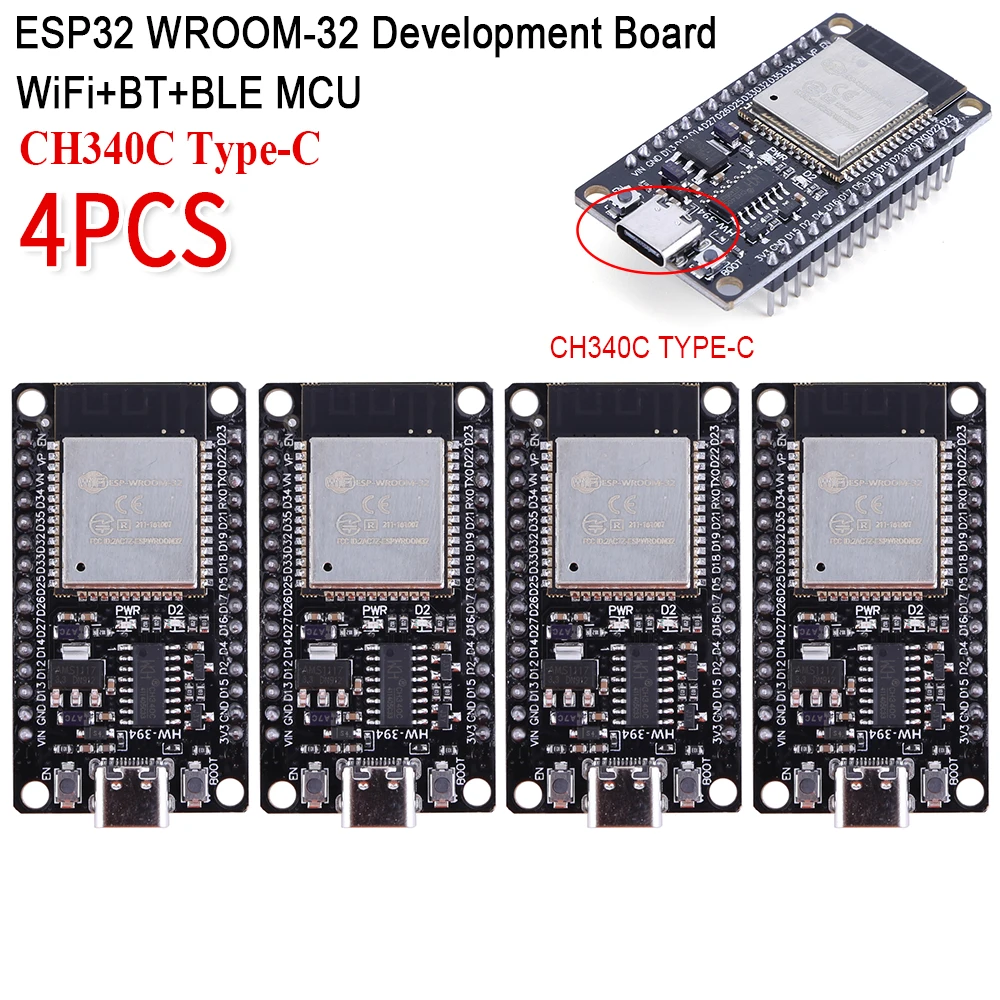 ESP-32 ESP32-S CP2102 CH340C Development Board ESP32 Bluetooth Wifi ...