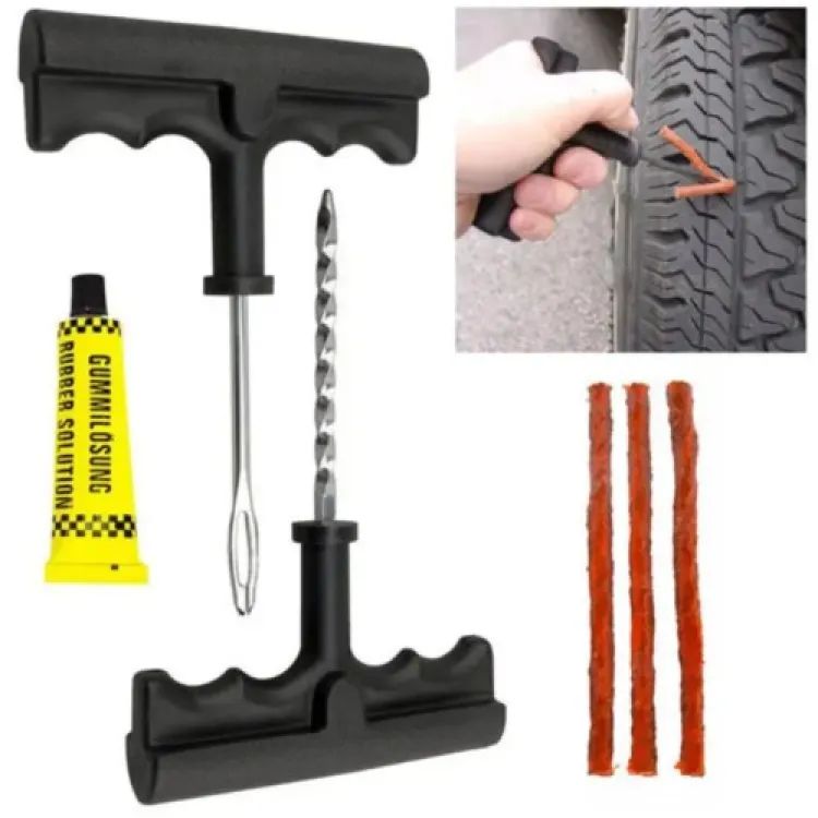 Puncture Panchar Bike Bike Tyre Puncture Repair Kit Cycle Panchar