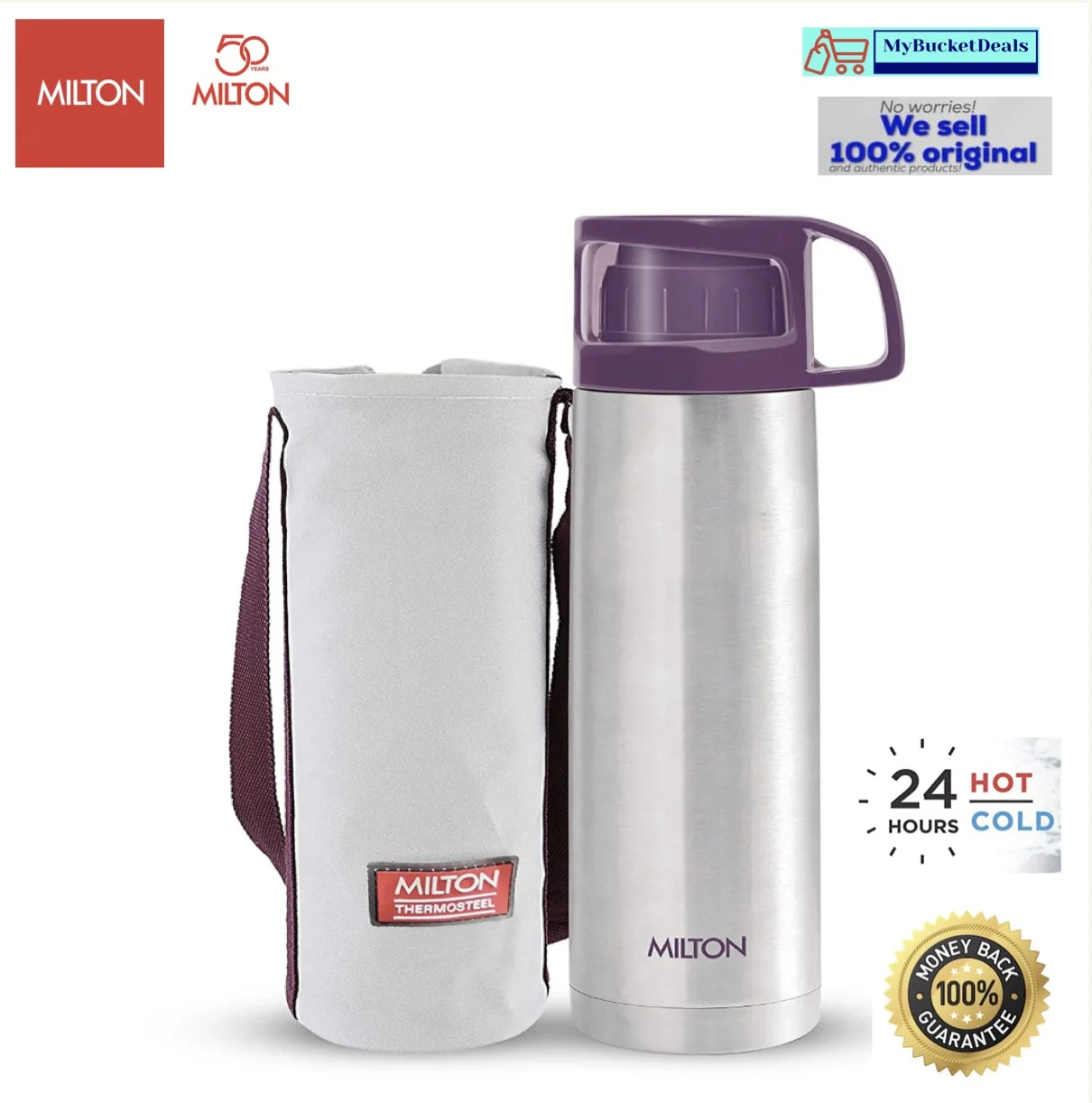 Milton store glass thermos