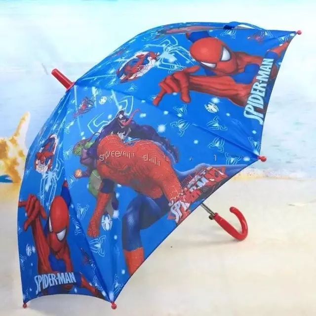 Solid Kids Unisex Cartoon Printed Umbrella By Arushi