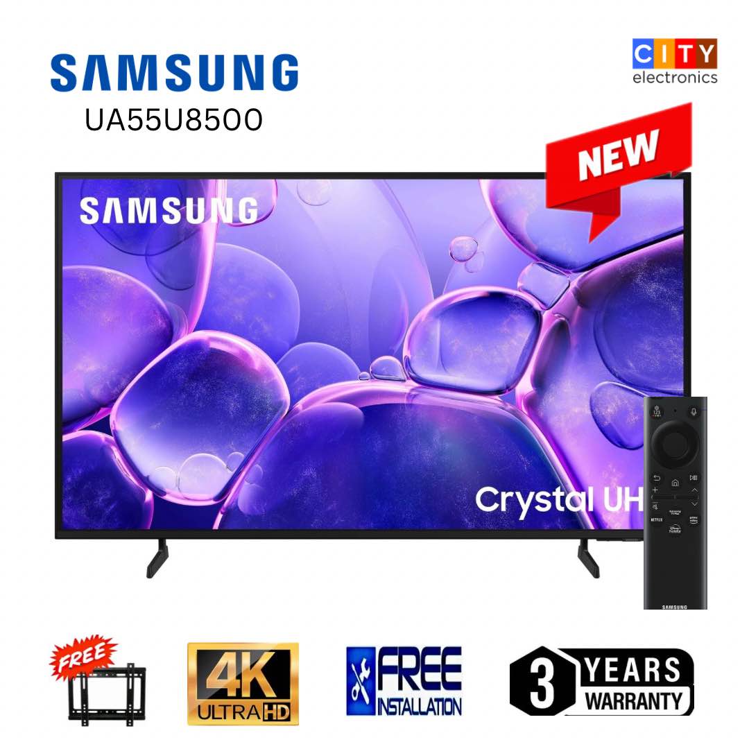 SAMSUNG 55 inch Crystal 4K UHD Smart Led Tv UA55U8500F