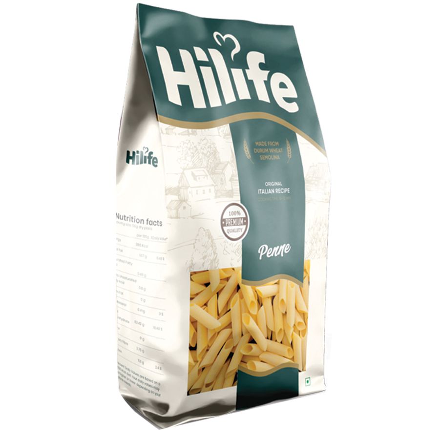 Hilife Penne Pasta 750g - Durum Wheat Semolina
