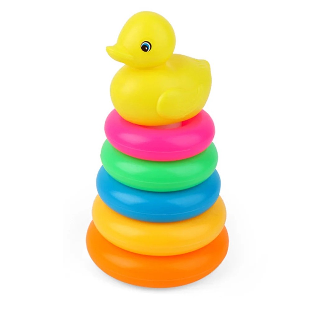 Color Ring Tower Baby | Educational Stacking Toy for Toddlers | Rainbow Colors