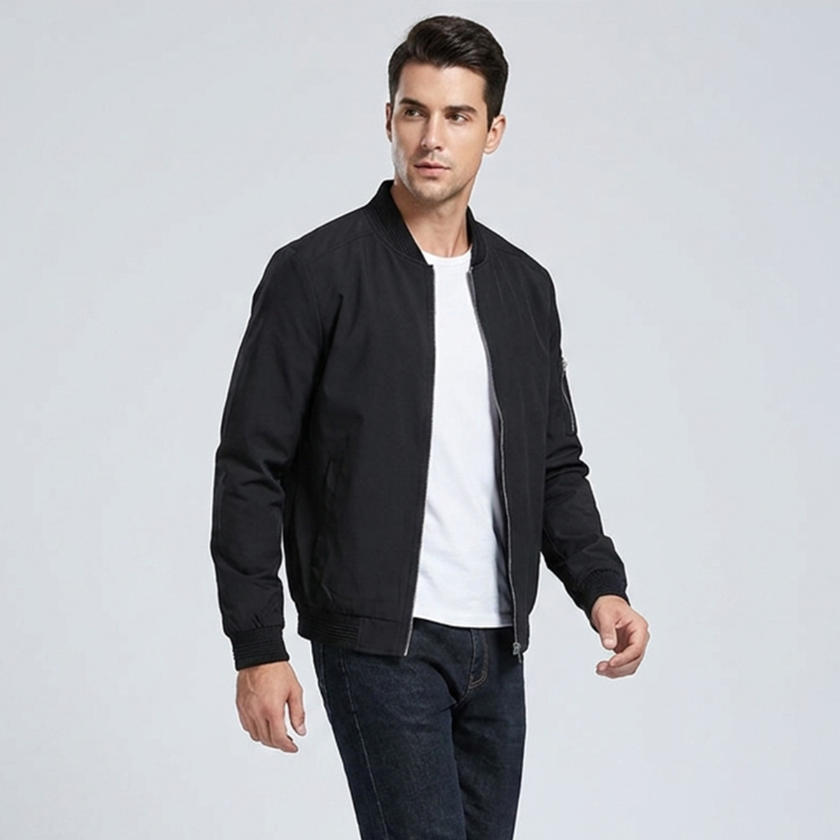 Men's Summer Bomber Windproof Jacket.