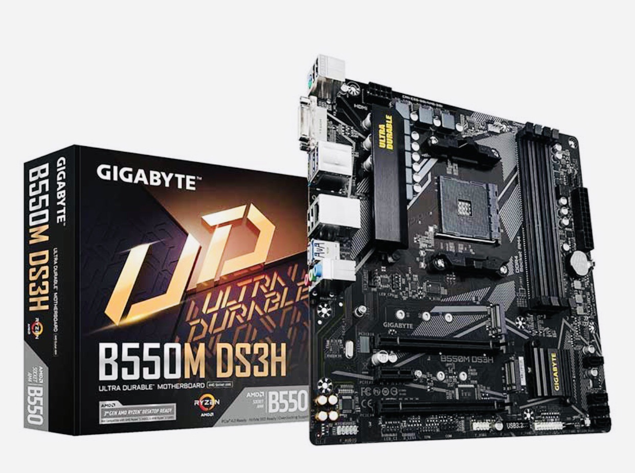Gigabyte B550m DS3H RGB Motherboard