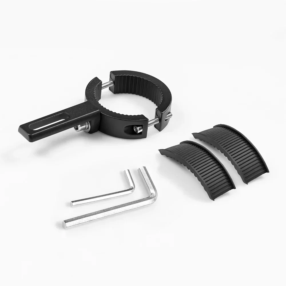 Electomania ® 1 Pair Of Black Motorcycle Turn Signal Light Mount Brackets Fork E - Foto 10