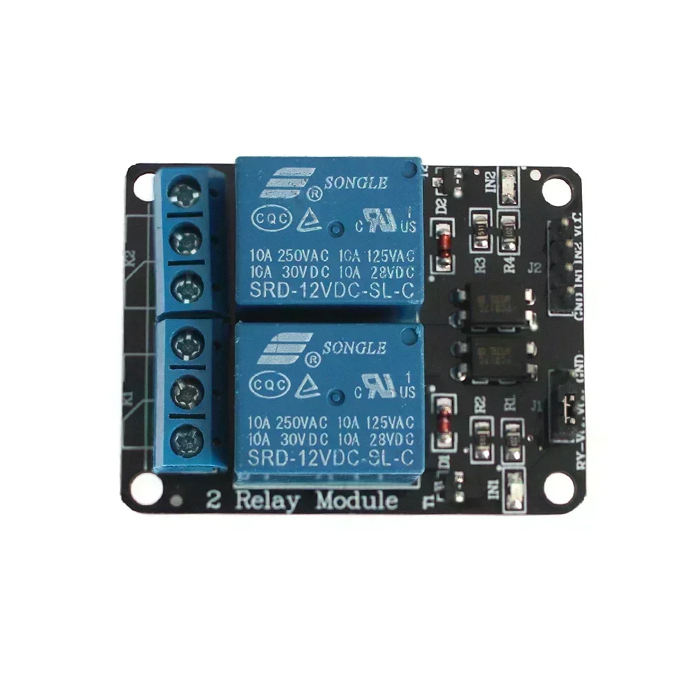 5V 12V 24V Relay Module With Optocoupler Relay Output 1 2 4 6 8 16Way ...