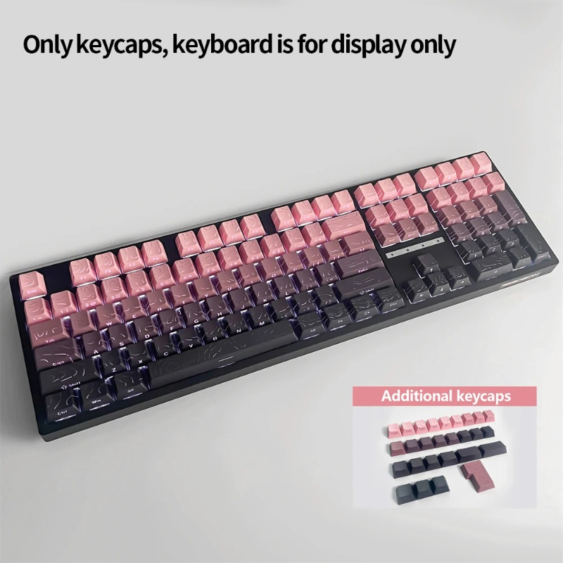 Contour 4.0 Side Engraved Keycap PBT Translucent 97 Key Gaming ...