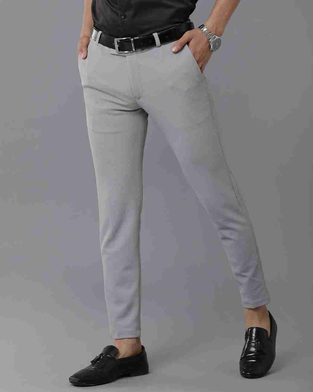 Skinny Fit Formal Strechable Lycra Pant For Men
