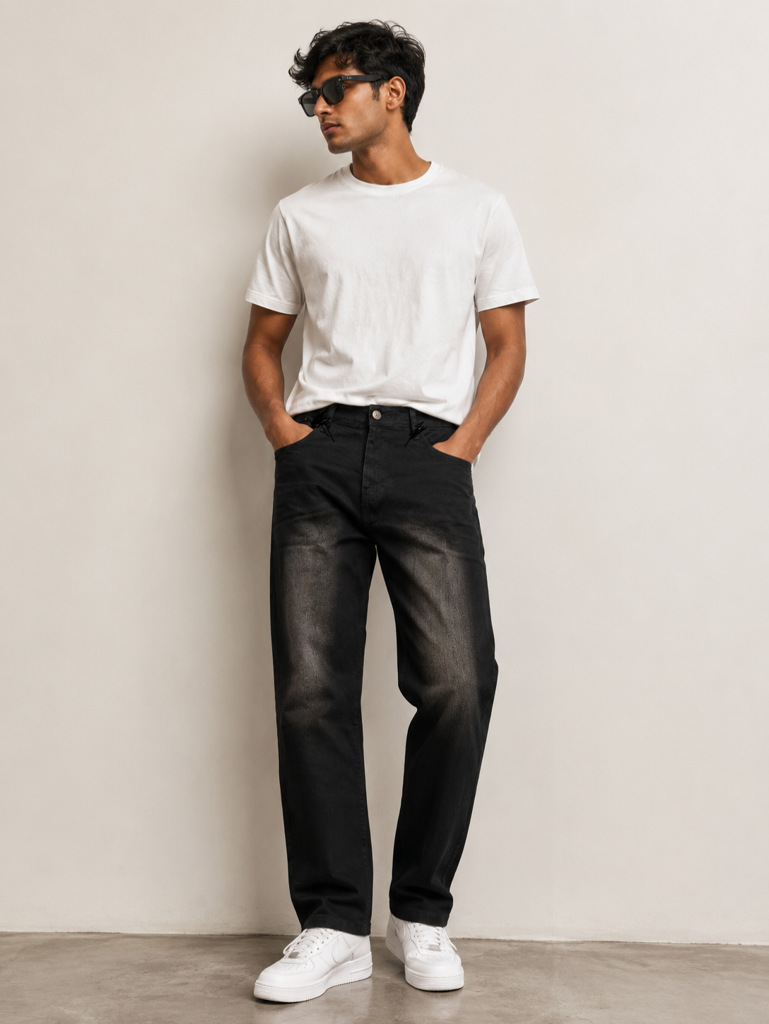 Sky Blue Baggy Pants For Men'S By Maxzone - Multisize | Fashion | Baggy Pants | Pants For Men | Men'S Wear |