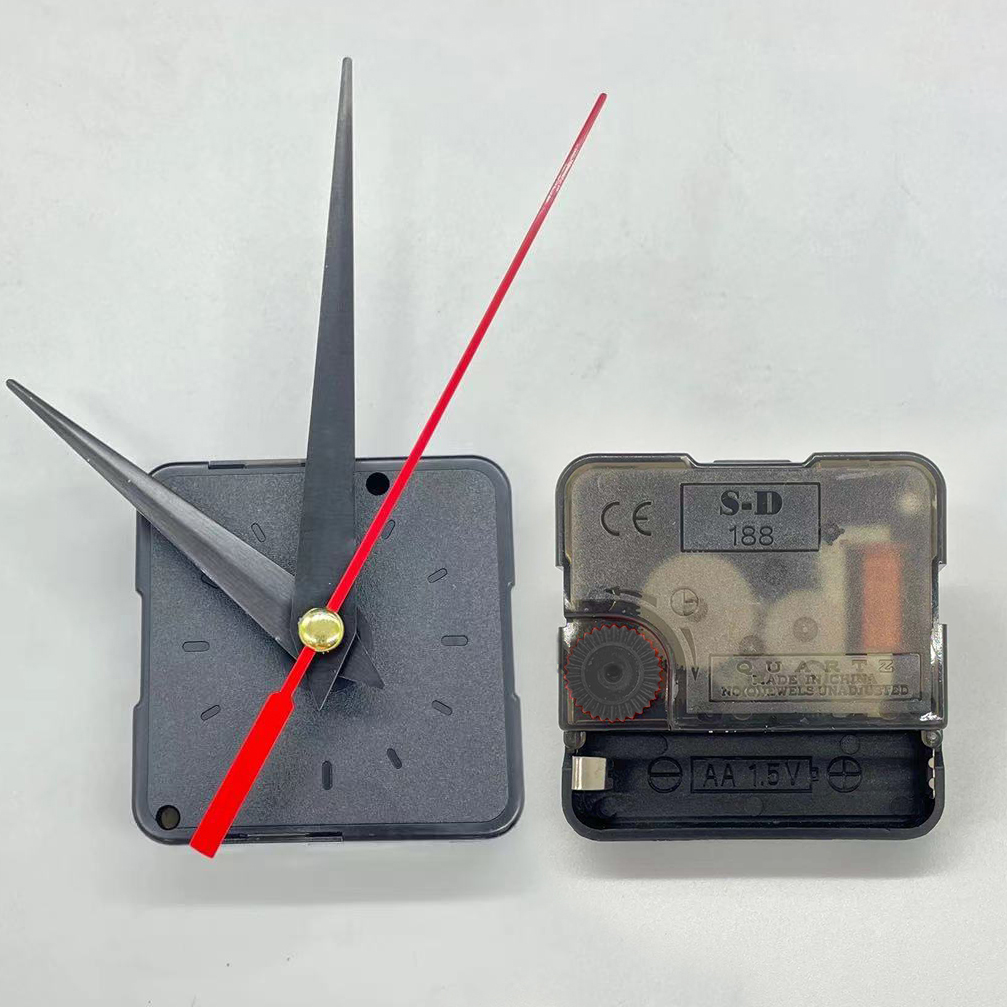 1 Set Silent Quartz Clock Movement Mechanism DIY Kit Battery Powered ...