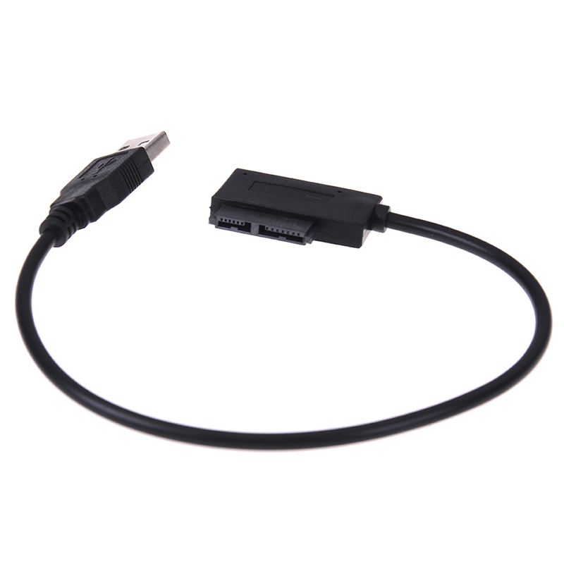 Rom Cable Usb To 7+6 13pin Slim Sata/ide Cd Dvd Rom Optical Drive Cable Adapter ...