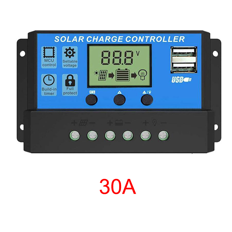 10 20 30 40 50 60 100a Mppt Solar Charge And Discharge Controller Lcd 