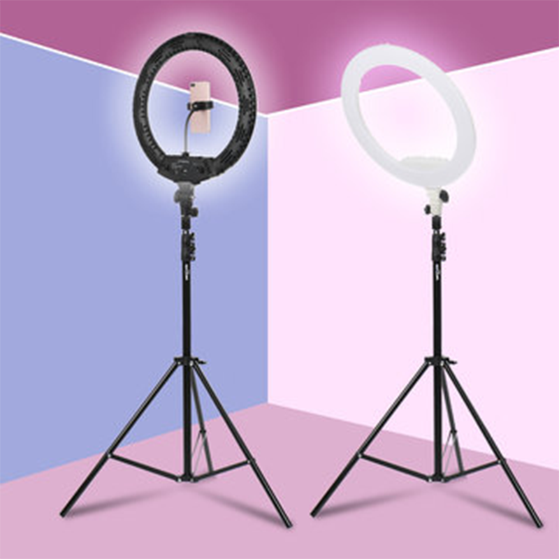 26CM Selfie LED Ring Light with 7ft height Stand Cell Phone Holder Dimmable 3 Light Modes for Live Stream, Makeup, Facebook, YouTube, Instagram,TikTok, Twitter